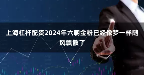 上海杠杆配资2024年六朝金粉已经像梦一样随风飘散了